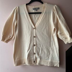 Marled by Reunited Clothing, cream button up sweater